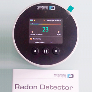 Mesura de l'activitat del gas Radó